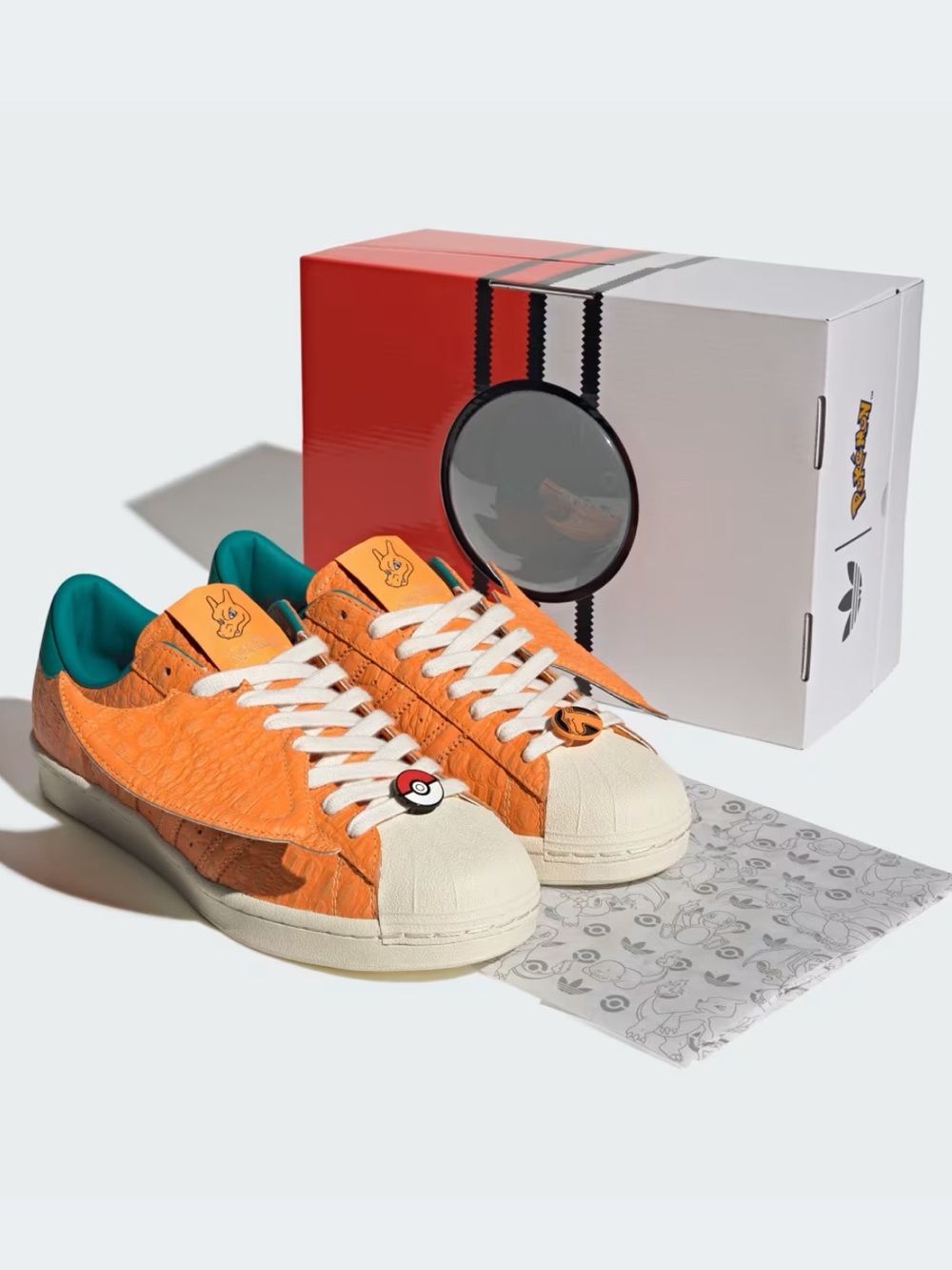 🔥 ADIDAS SUPERSTAR VINTAGE X POKÉMON CHARIZARD ☢️